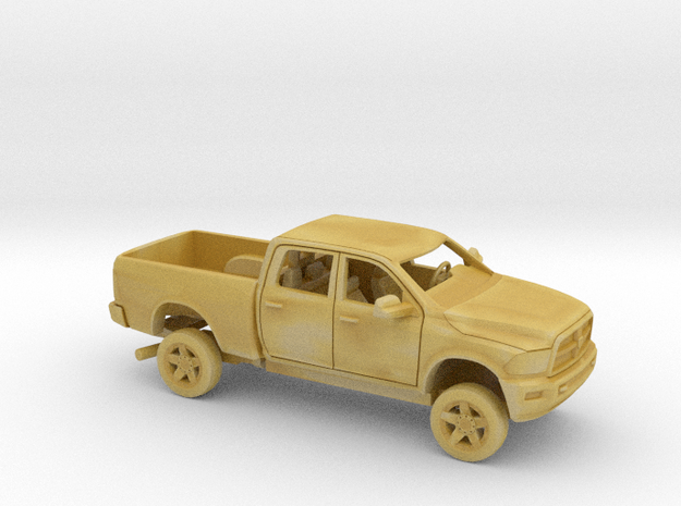 1/72 2009-present Dodge Ram Crew Cab Kit in Tan Fine Detail Plastic