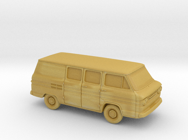 1/87 1961-65 Chevrolet Corvair Greenbrier Delivery in Tan Fine Detail Plastic