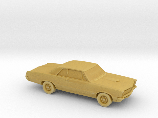 1/87 1965 Pontiac GTO in Tan Fine Detail Plastic