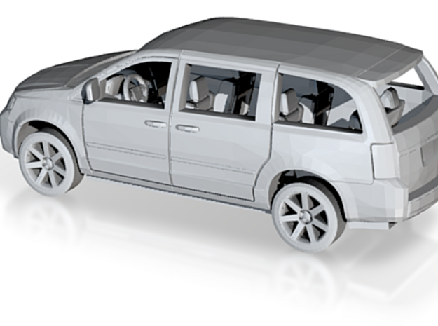 1/87 2011-16 Chrysler Town and Country Kit in Clear Ultra Fine Detail Plastic
