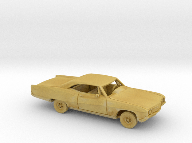 1/87 1968 Buick Wildcat Coupe Kit in Tan Fine Detail Plastic