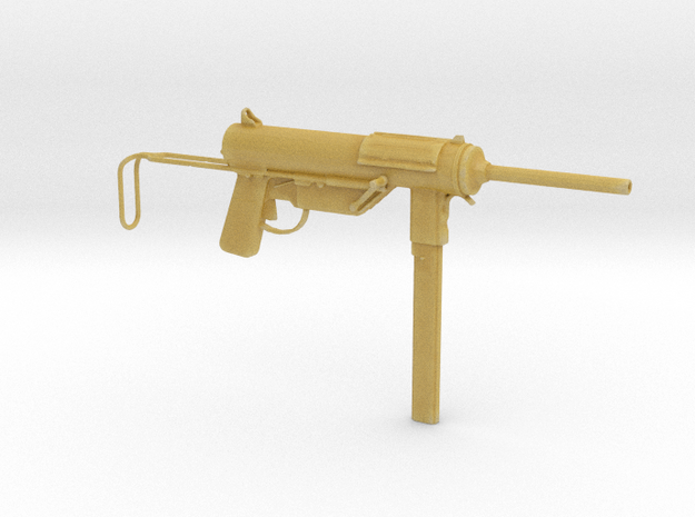 1/16th Scale M3 Grease Gun  in Tan Fine Detail Plastic
