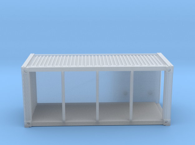 1x20 ft OT offen-Container in Clear Ultra Fine Detail Plastic