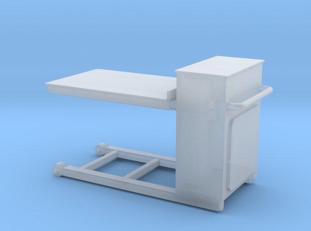 Pneumatic Table-72 in Clear Ultra Fine Detail Plastic