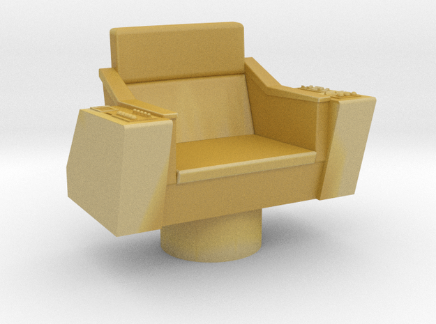Bridge - Captain's Chair 30 in Tan Fine Detail Plastic