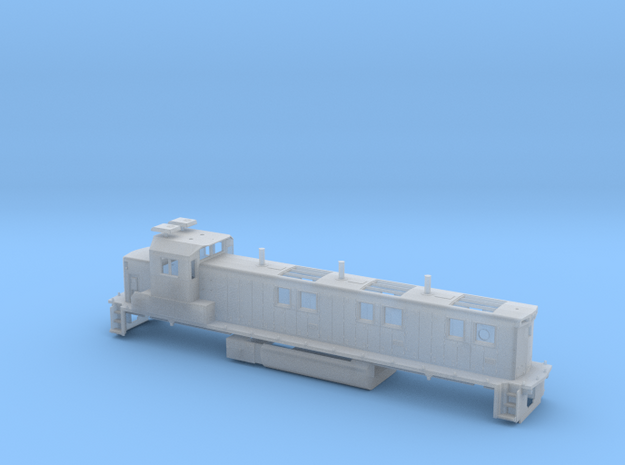 3GS21B Shell N Scale NS 301 in Clear Ultra Fine Detail Plastic