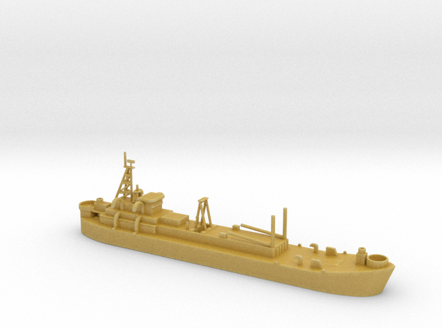 1/700 Scale USS Sphinx LST Auxiliary in Tan Fine Detail Plastic