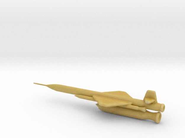 1/72 Scale X-7 Missile in Tan Fine Detail Plastic