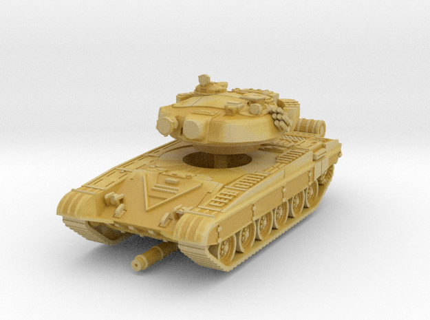 T-72 B (late turret) 1/220 in Tan Fine Detail Plastic