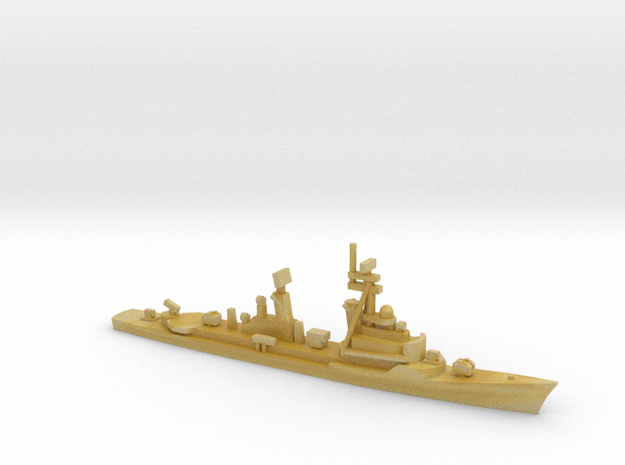 Lütjens-class destroyer (1995), 1/2400 in Tan Fine Detail Plastic