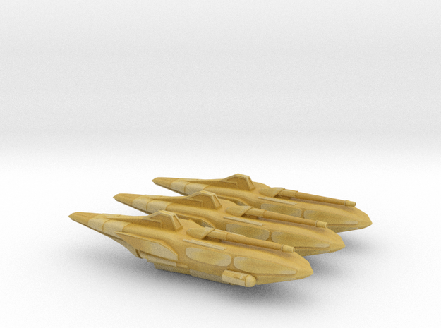 1 inch High Altitude Entry Transport 221 (3) in Tan Fine Detail Plastic
