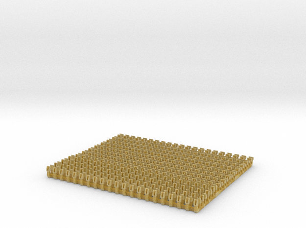 Duckbills Extended End Connectors 1/64 scale in Tan Fine Detail Plastic