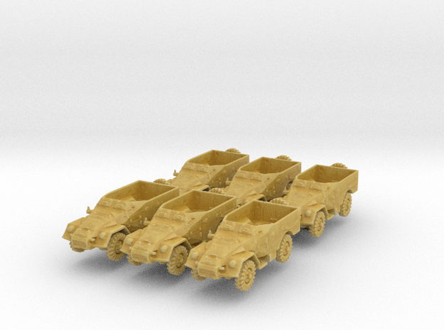BTR-40 (open) (x6) 1/350 in Tan Fine Detail Plastic