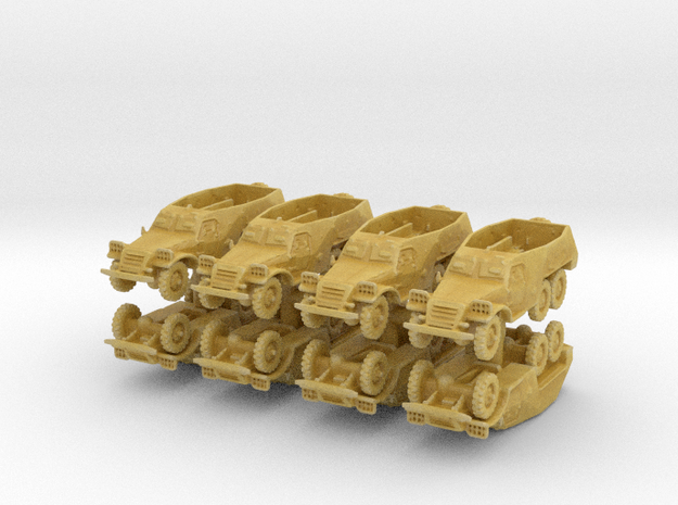 BTR-152 early (x8) 1/400 in Tan Fine Detail Plastic