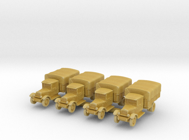 Zis-5 (covered) (x4) 1/350 in Tan Fine Detail Plastic