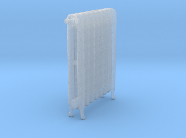 1:48 Decorative Radiator in Clear Ultra Fine Detail Plastic