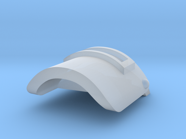 Mini Knight - War Grounds Mask in Clear Ultra Fine Detail Plastic