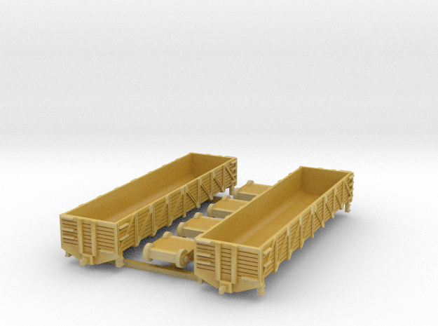 40 ft. Composite Gondola Wagon 1/200 in Tan Fine Detail Plastic
