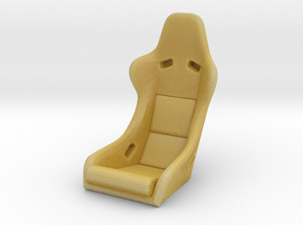Race Seat RType2 - 1/24 in Tan Fine Detail Plastic