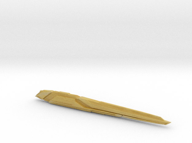 1400-new-nacelle-hollow-L in Tan Fine Detail Plastic