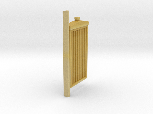 Hartelius radiator in Tan Fine Detail Plastic