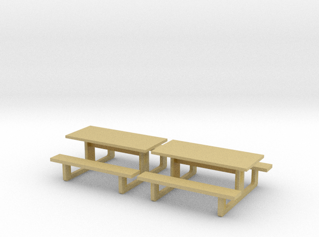 TJ-H01142x2 - Tables en béton in Tan Fine Detail Plastic