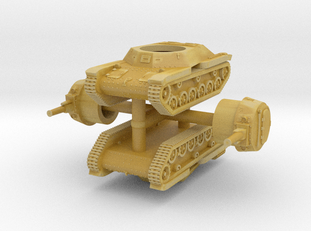 1/285 (6mm) Type 2 Ke-To light tank (x2) in Tan Fine Detail Plastic