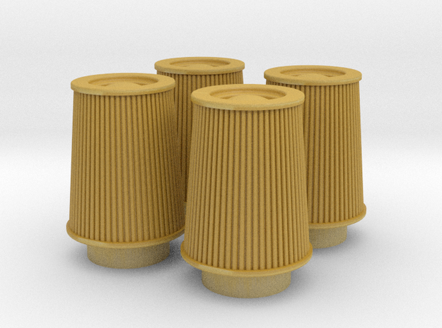 1/16 K&N Cone Style Air Filters TDR 4630 in Tan Fine Detail Plastic