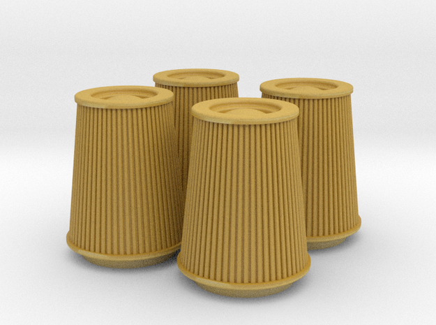 1/16 K&N Cone Style Air Filters TDR 5167 in Tan Fine Detail Plastic