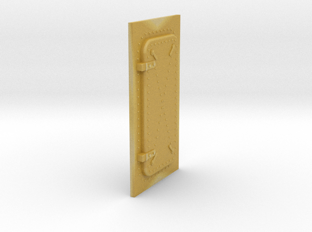 Forward door 1/40 in Tan Fine Detail Plastic