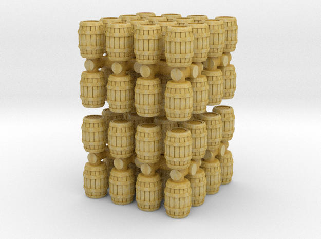 Wooden Barrel (x64) 1/350