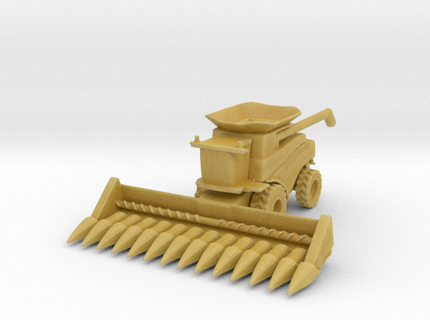 J.D. T Combine Harvester 1/400 in Tan Fine Detail Plastic