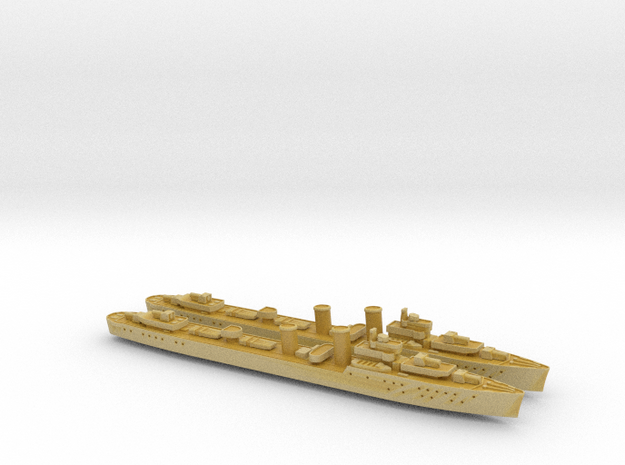 HMS Hurricane 1/2400 x2 in Tan Fine Detail Plastic