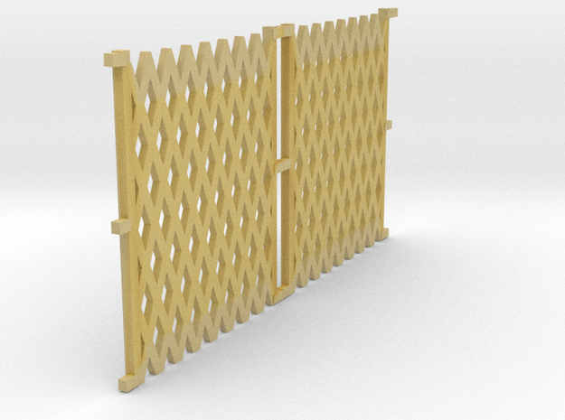 o-43-lswr-folding-gate-new-set in Tan Fine Detail Plastic