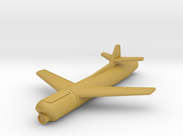 (1:285) DFS Jabo mit Lorinantrieb (Swept wings) in Tan Fine Detail Plastic