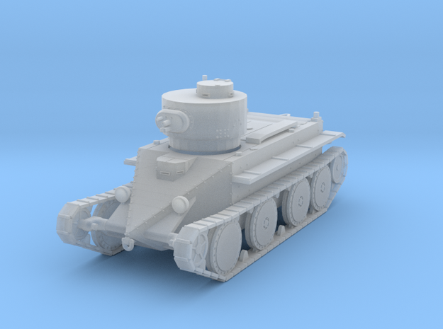 PV22E T3 Medium Tank (1/144) in Clear Ultra Fine Detail Plastic