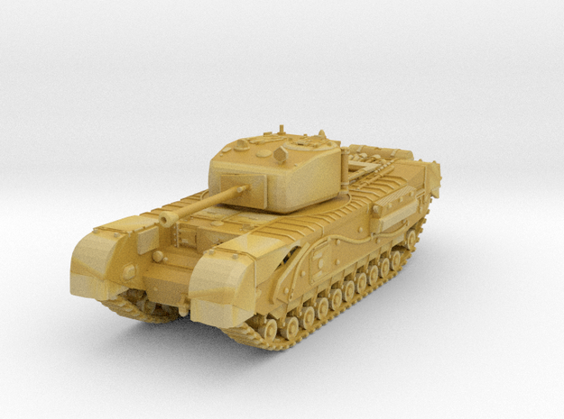 1/100 Mk IV Churchill IV (75) TEST in Tan Fine Detail Plastic