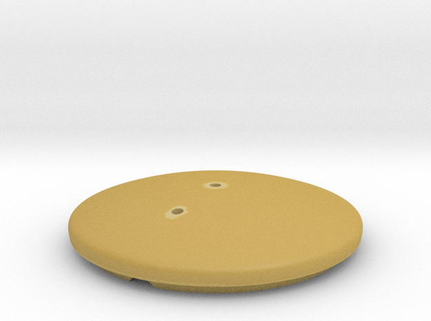 Heat Shield SX V2   in Tan Fine Detail Plastic