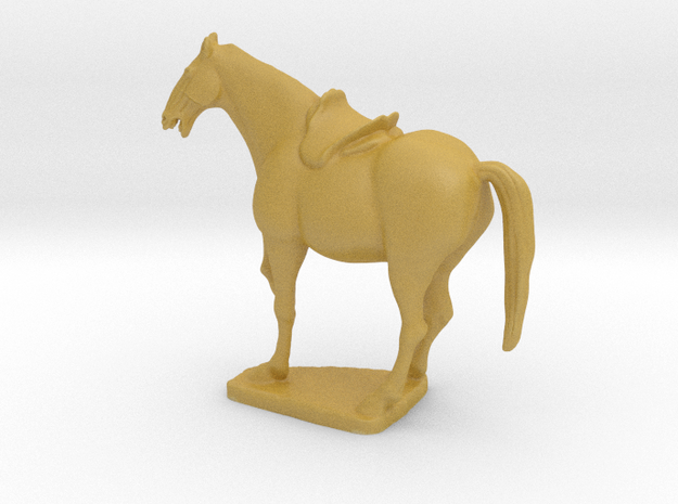Horse  in Tan Fine Detail Plastic
