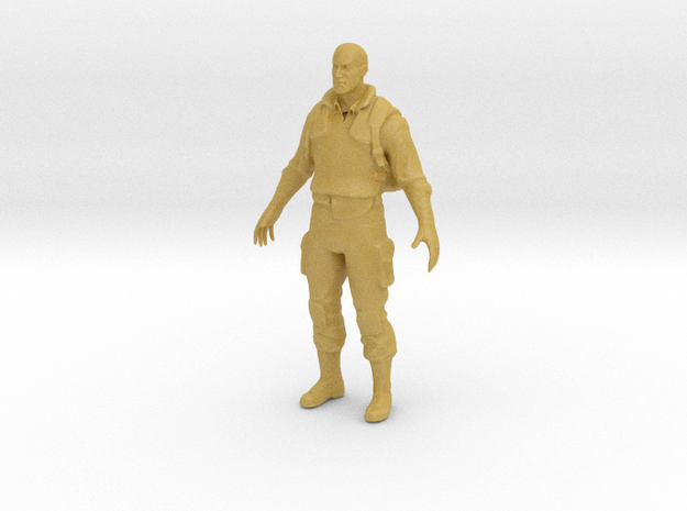 Private soldier in Tan Fine Detail Plastic