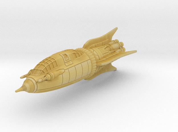 Terran Battle Rocket Arion Large Model in Tan Fine Detail Plastic