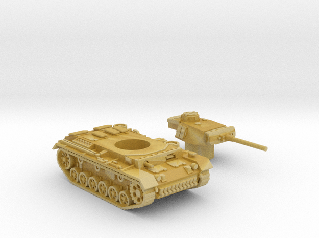Panzer III L (Germany) 1/200 in Tan Fine Detail Plastic