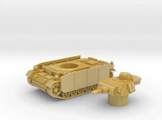 Panzer III tank M (Germany) 1/200 in Tan Fine Detail Plastic