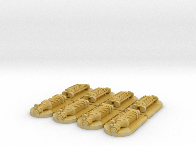 Set of 8 - Supercharger Standalone in Tan Fine Detail Plastic