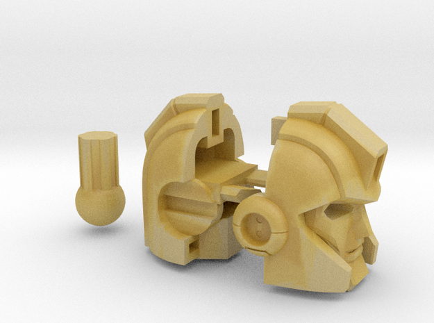 Armored Bodyguard head Voyager in Tan Fine Detail Plastic