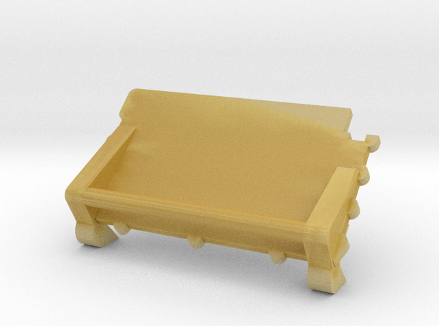 F07C-Panel 4-folded Table in Tan Fine Detail Plastic
