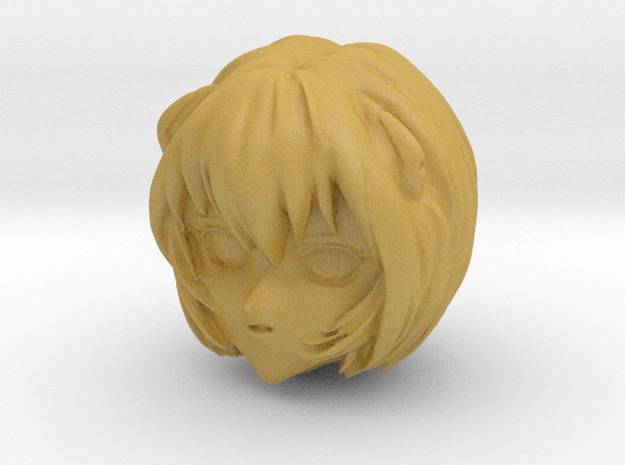 1/20 Rei Ayanami Head Sculpt in Tan Fine Detail Plastic