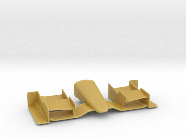 1/43 Indy Car Front_Wing for Diorama in Tan Fine Detail Plastic