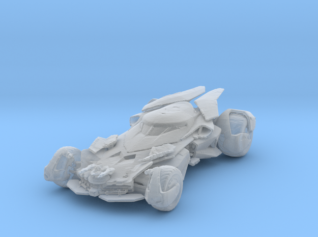 1/72 Batmobile Sci-Fi Car in Clear Ultra Fine Detail Plastic