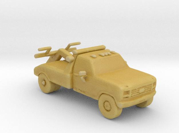 1990 Ford Wrecker 1:160 Scale in Tan Fine Detail Plastic
